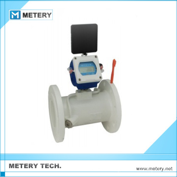 Double channels digital ultrasonic water flow meter